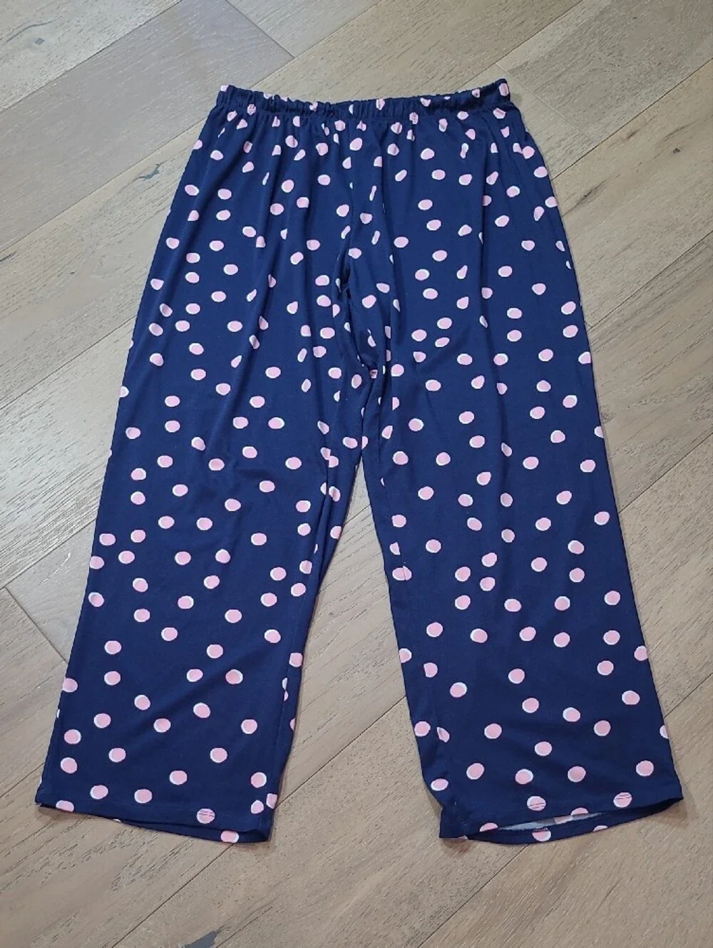 kate spade New York Pajamas Women's sz XL Dream a Little Dream Polka Dot Navy